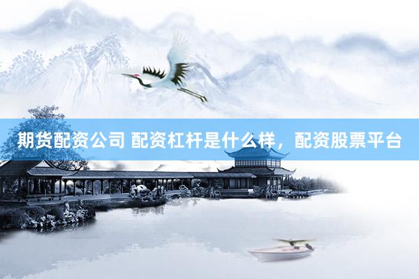 期货配资公司 配资杠杆是什么样，配资股票平台